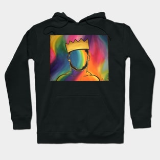 King (black, rainbow, God-fearing) Hoodie